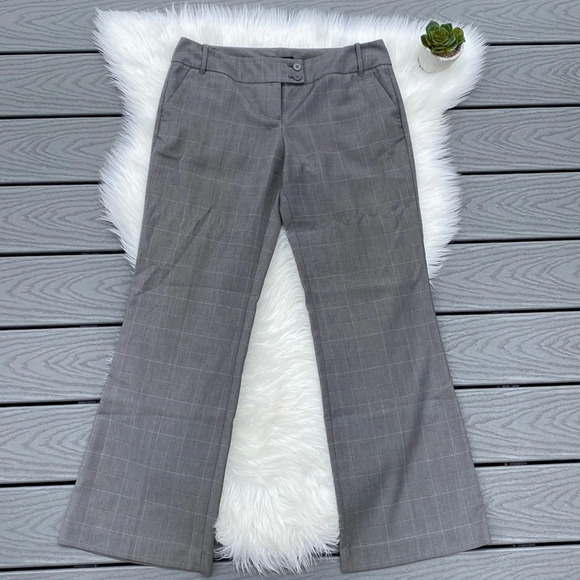 New York & Company Pants - New York & Company stretch grey flare pant